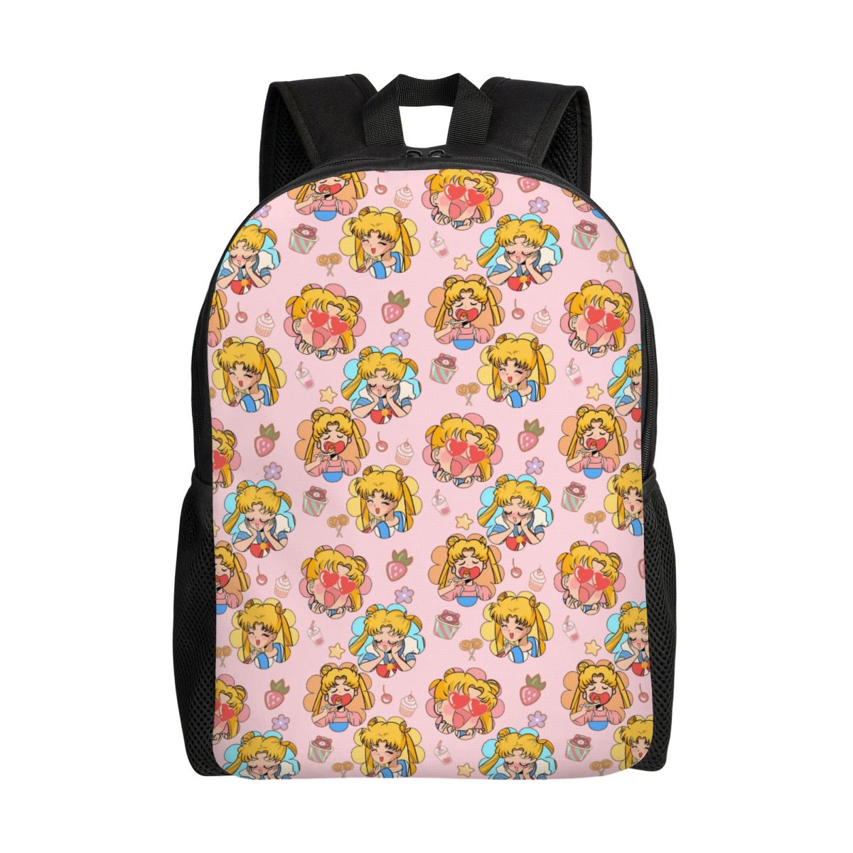 Laptop Accessories For College - กระเป๋าเป้สะพายหลัง S-Sailors M-Moons Mangas Japan แบบปรับแต่งได้สำหรับผู้ชายผู้หญิงโรงเรียนนักศึกษาวิทยาลัยกระเป๋าหนังสือเหมาะกับกระเป๋าแล็ปท็อปขนาด