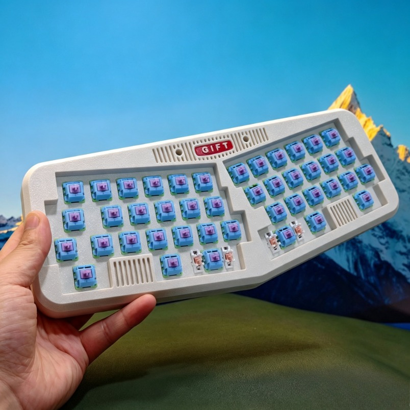 คีย์บอร์ดแบบมีสาย Alice รูปแบบ - Laptop Accessories 3D Print บทวิจารณ์และราคา