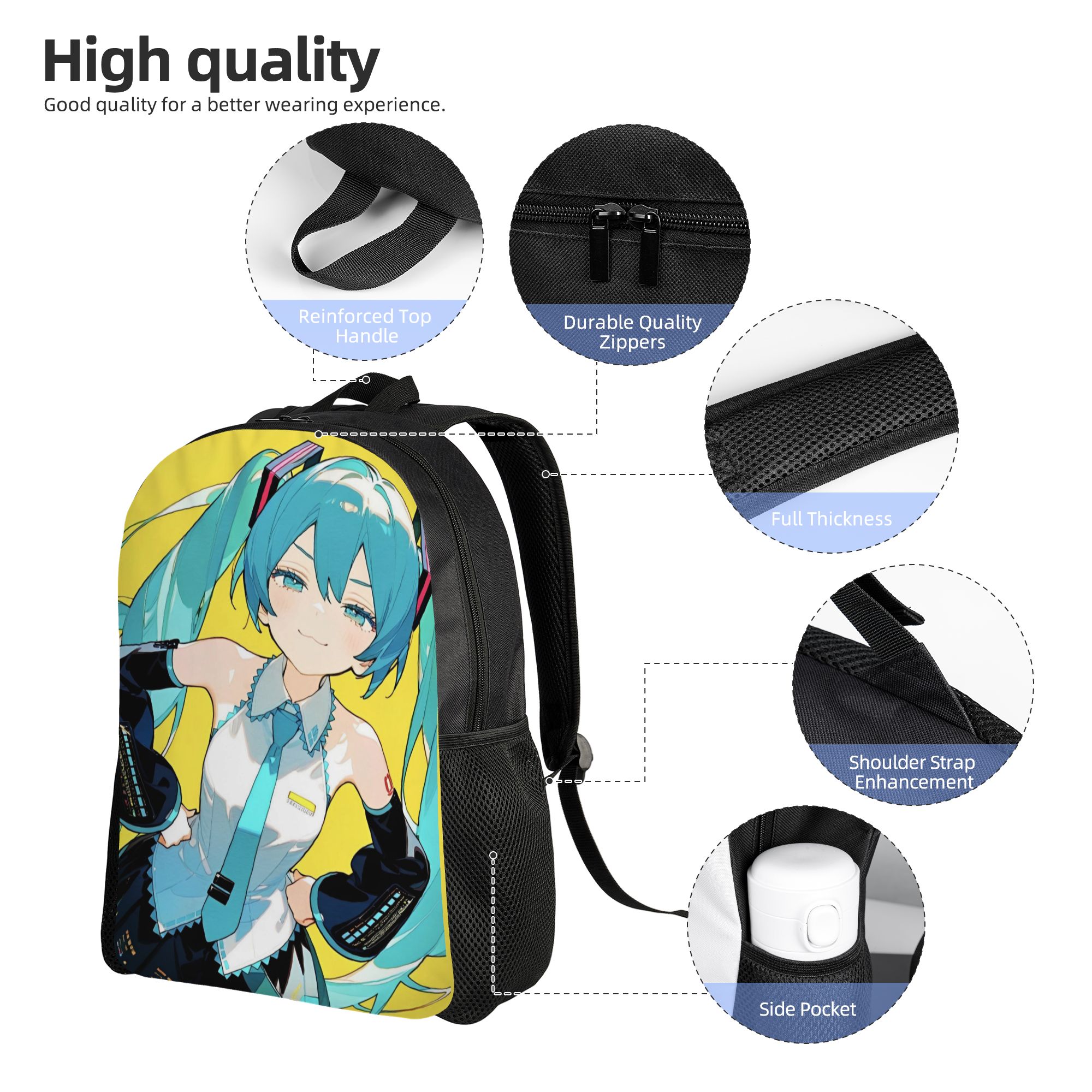 ฮัตสึเนะ มิกุ กระเป๋าเป้สะพายห - Laptop Accessories Gifts For Men บทวิจารณ์และราคา