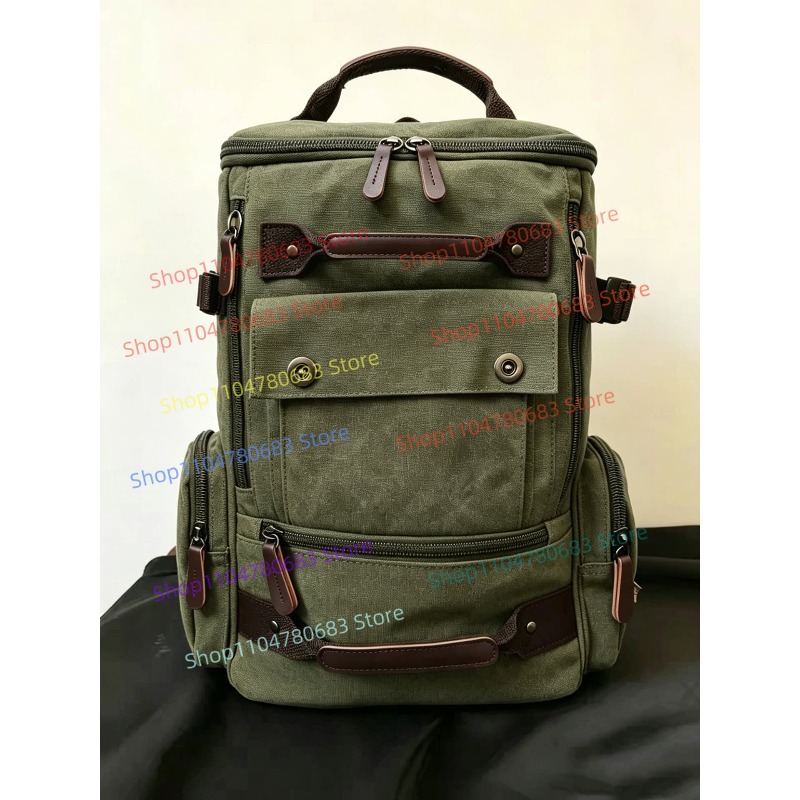 กระเป๋าเป้ผ้าแคนวาสวินเทจ, กระ - Laptop Accessories Gifts For Men บทวิจารณ์และราคา