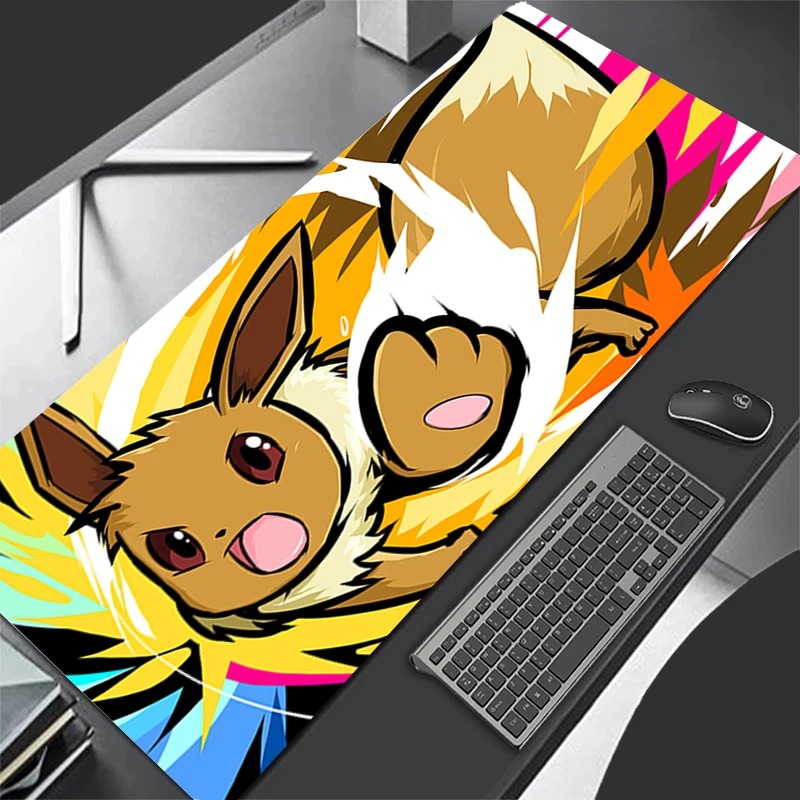 P-Pokemon Eevee Anime Gaming M - Laptop Accessories Toys บทวิจารณ์และราคา