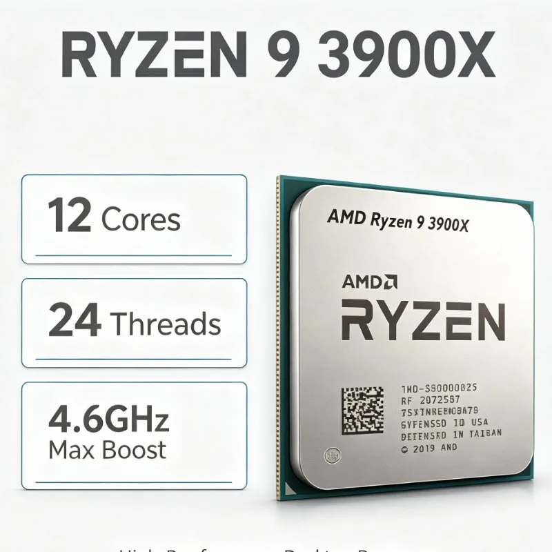 หน่วยประมวลผลกลาง (CPU) AMD Ry - Amd Cpu Ryzen 9 บทวิจารณ์และราคา