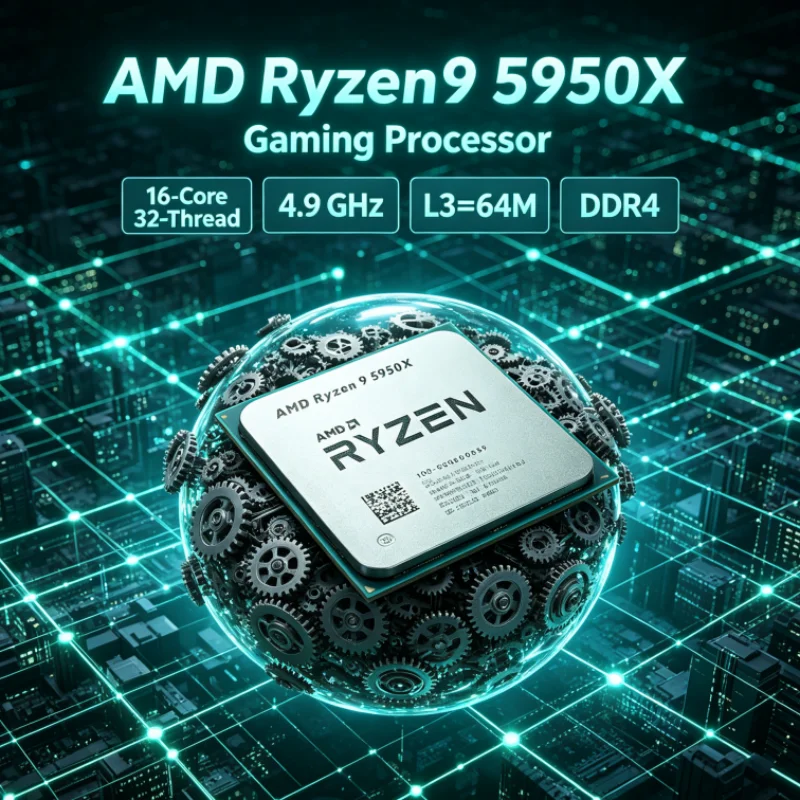 AMD Ryzen 9 5950X แต่ไม่มีชุดร - Amd Cpu Ryzen 9 บทวิจารณ์และราคา
