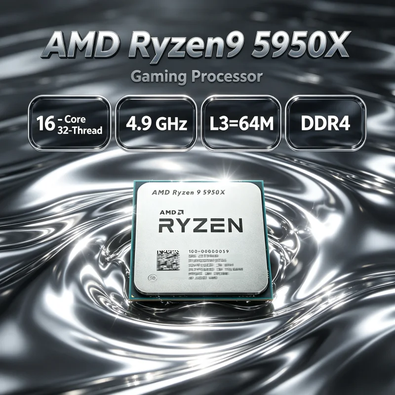 AMD Ryzen 9 5950X ซีพียูสำหรับ - Amd Cpu Ryzen 9 บทวิจารณ์และราคา